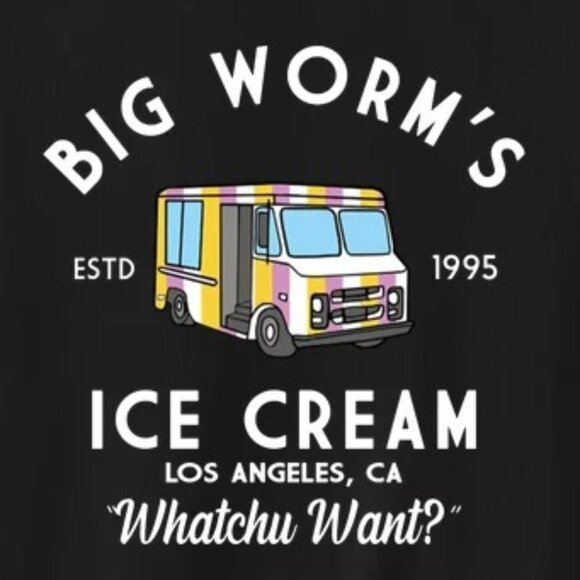 Big Worm Ice Cream Truck Sweatshirt Retro 1995 Vintage Crewneck Classic Fan 05 - Picture 2 of 5